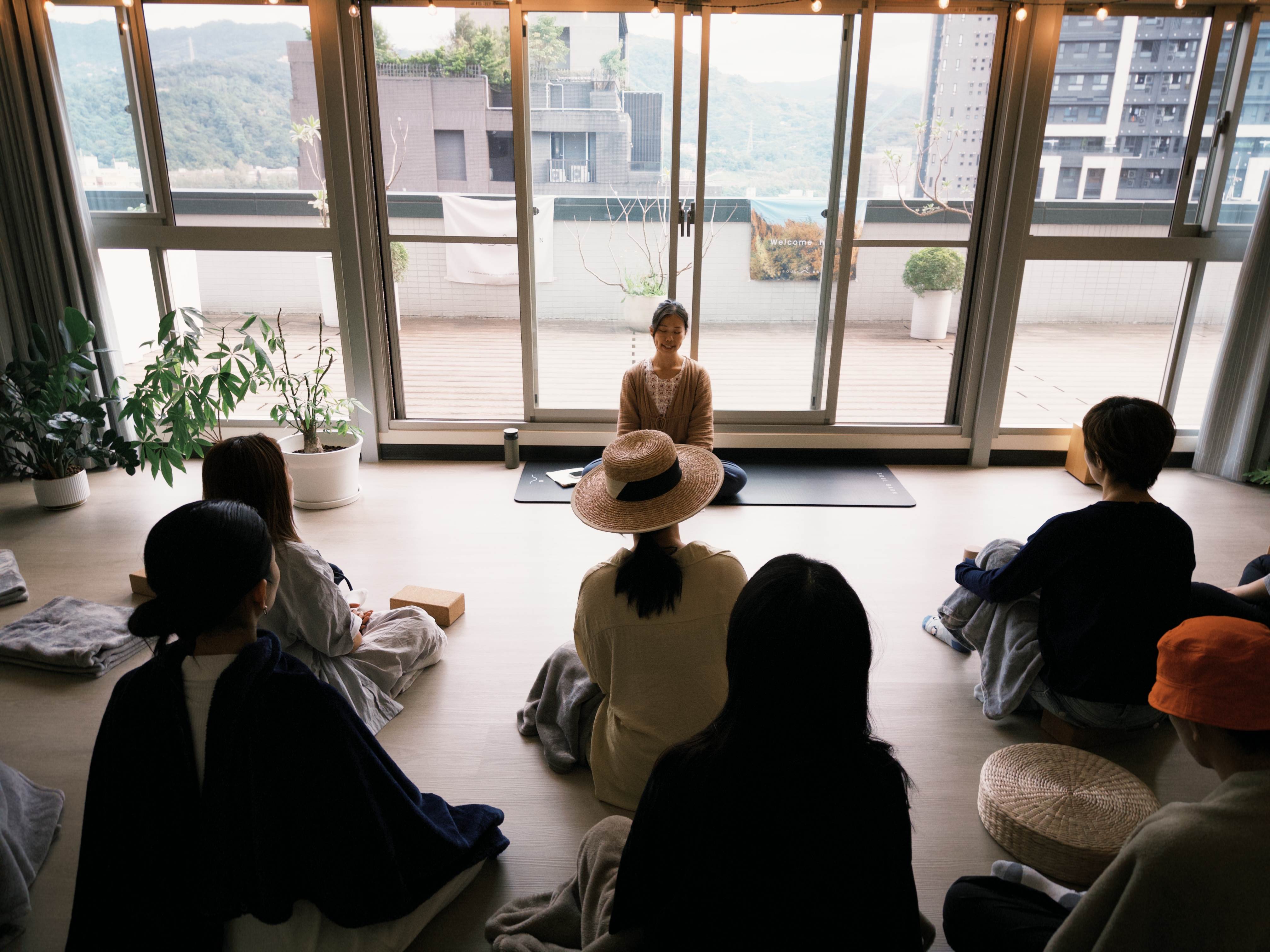 壞特專輯活動結合靜心與療癒活動。（圖／壞特工作室提供）