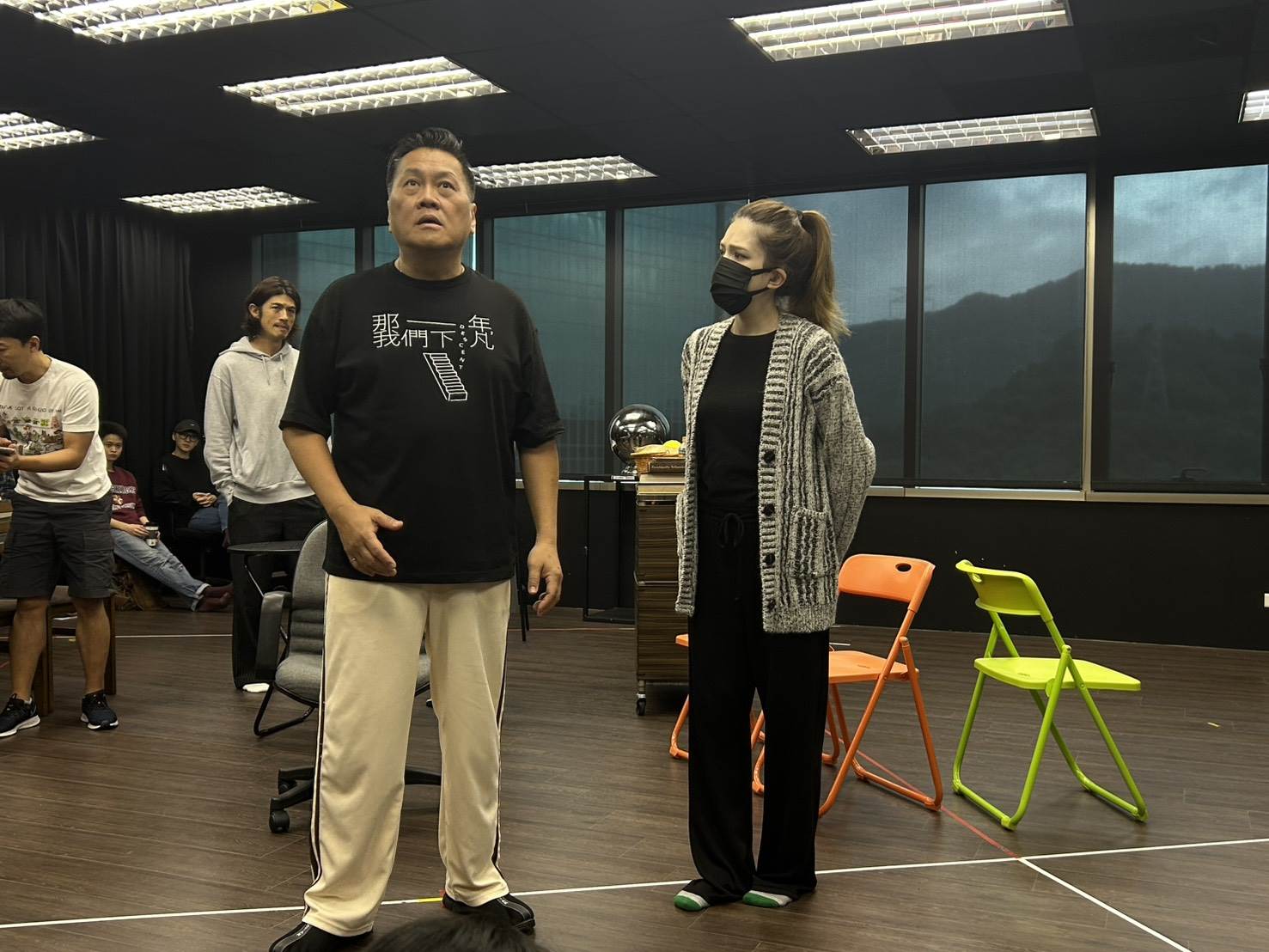 許瑋甯雖然生病，但仍敬業完成演出。（圖／記者陳怡伶攝）