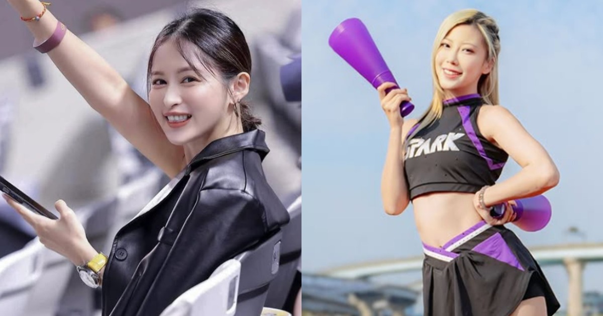 前中信啦啦隊成員笑笑、前味全龍舞蹈總監Amis出現在CPB海選影片中。（圖／翻攝自王笑笑、Amis IG）