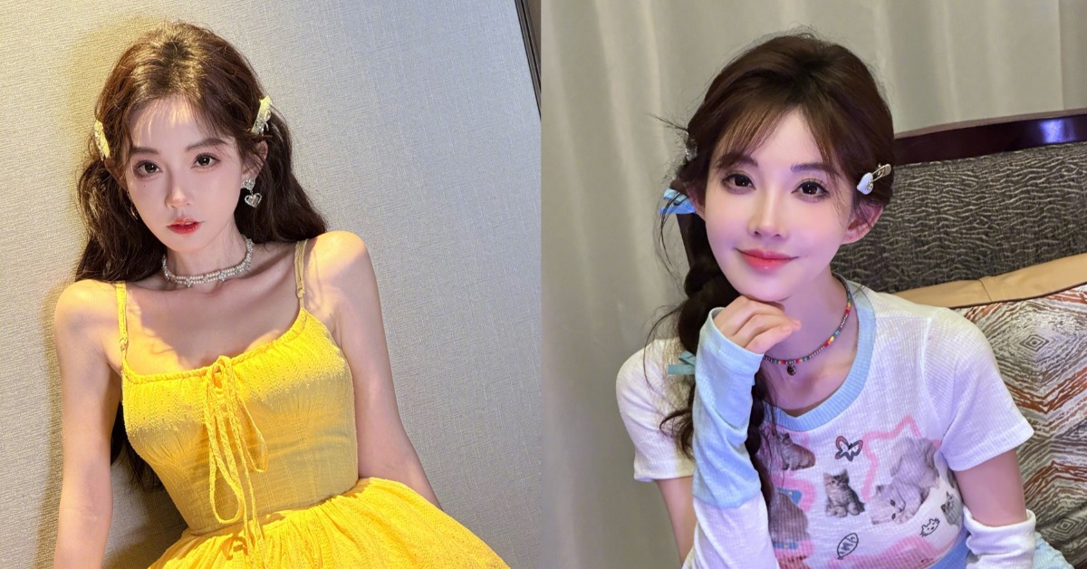 中國大陸馮提莫以一首「學貓叫」爆紅。（圖／翻攝自馮提莫微博）