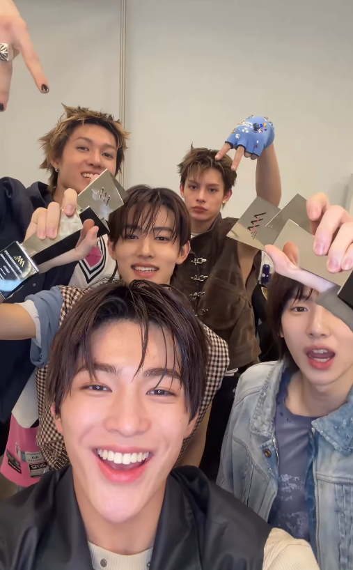 CORTIS日前才剛到高雄參加AAA頒獎典禮。（圖／翻攝自CORTIS IG）