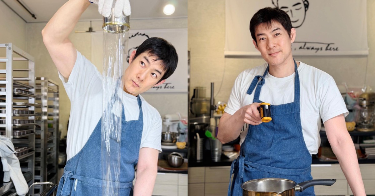 施易男現為甜點老師。（圖／翻攝自施易男臉書）