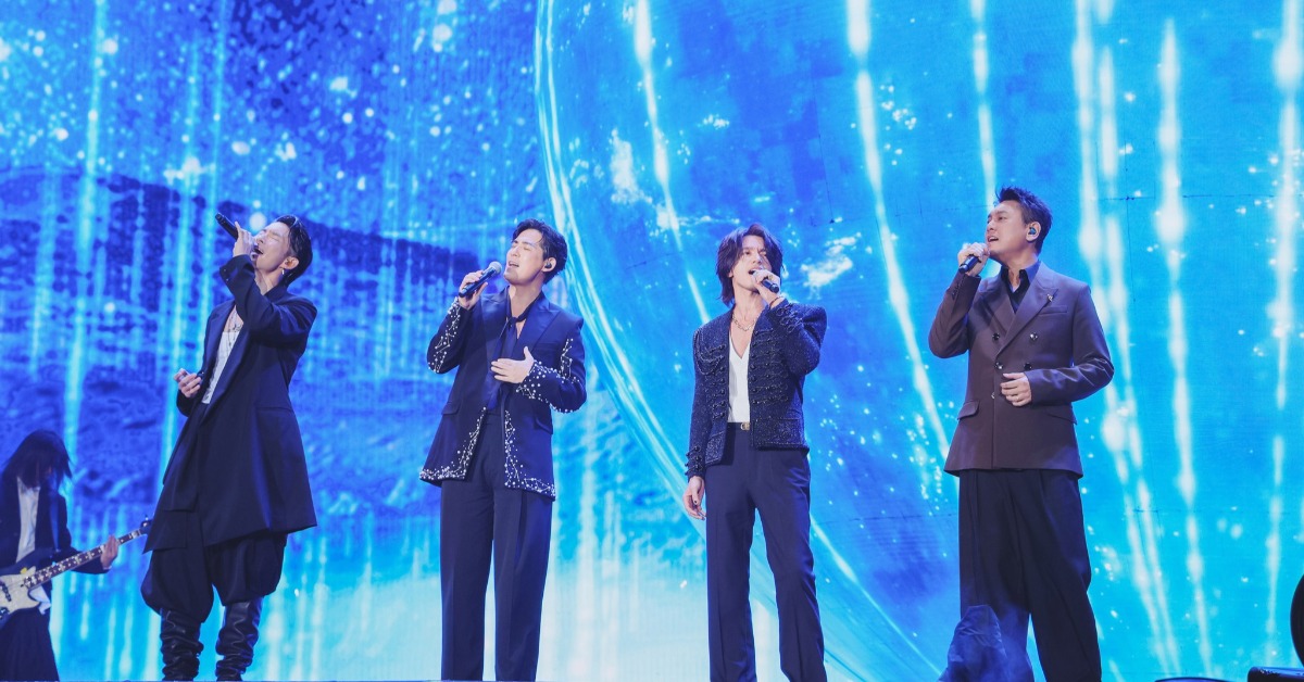 F4近日推出新歌，成員朱孝天遭除名。（圖／翻攝自相信音樂臉書）