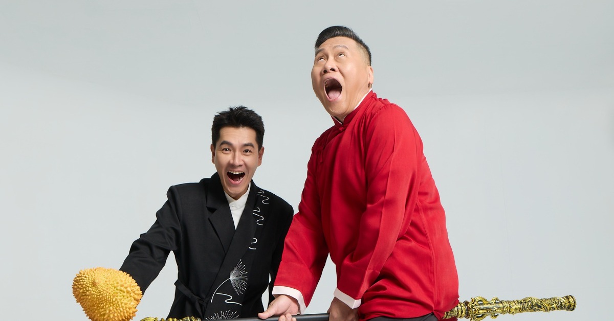 王傳一、朱德首次合作相聲脫口秀默契十足趣味橫生。（圖／嚞娛樂提供）