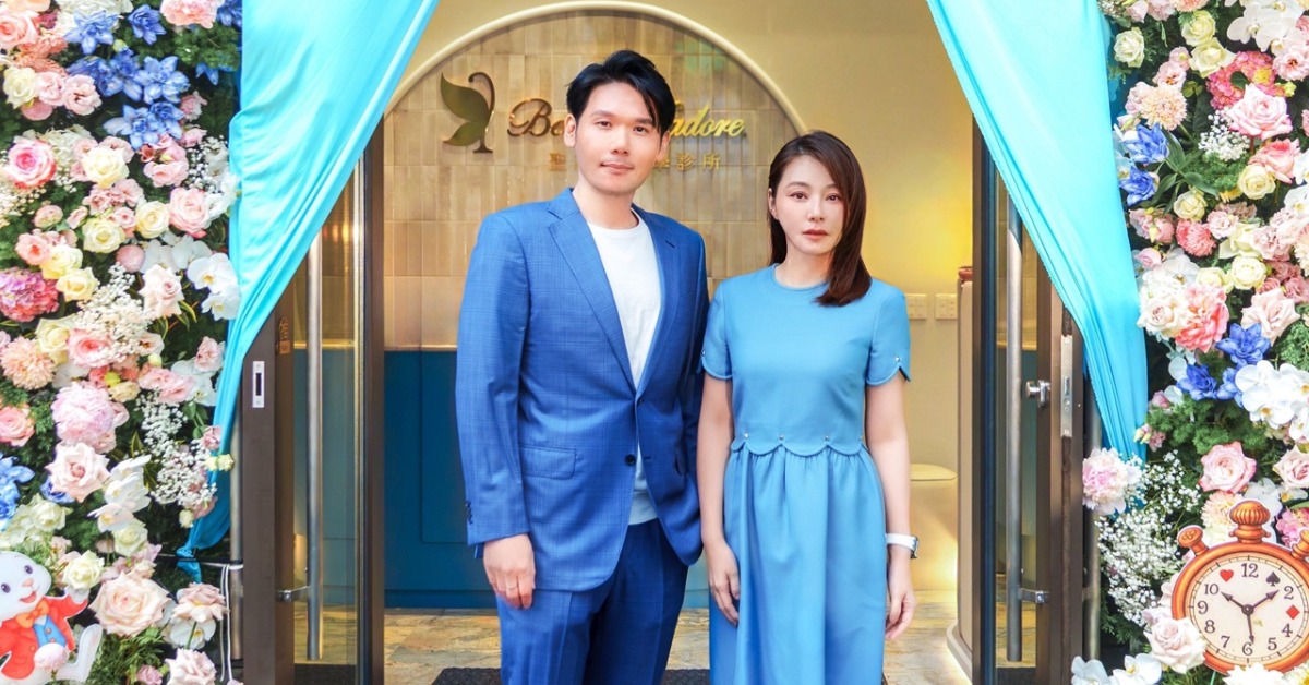 回想與集團創辦人薛博仁的戀愛，董娘陳怡蓉忍不住叮嚀女兒。（圖／聖緹雅醫療集團提供）