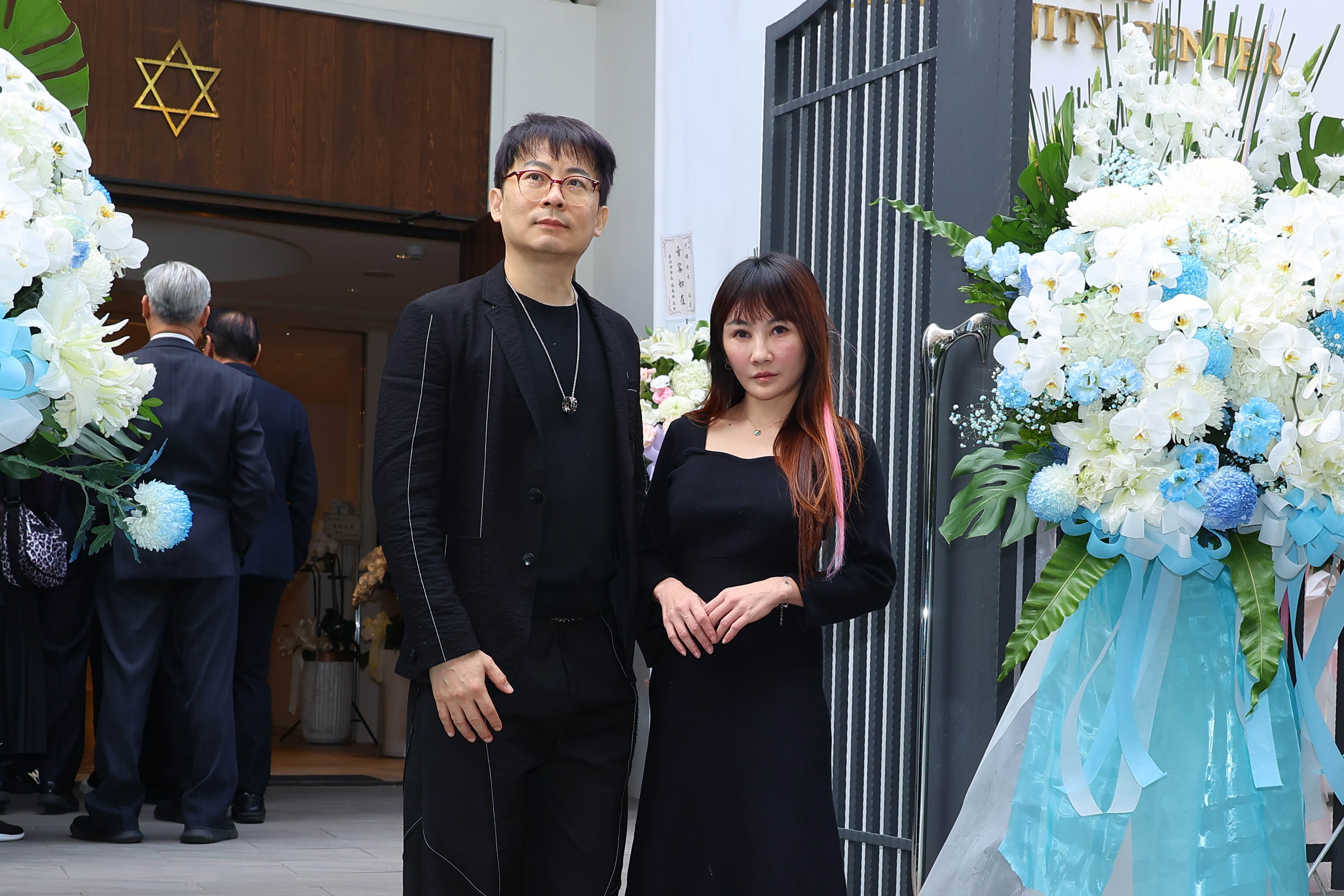 王宥忻現身追思會。（圖／東森娛樂）