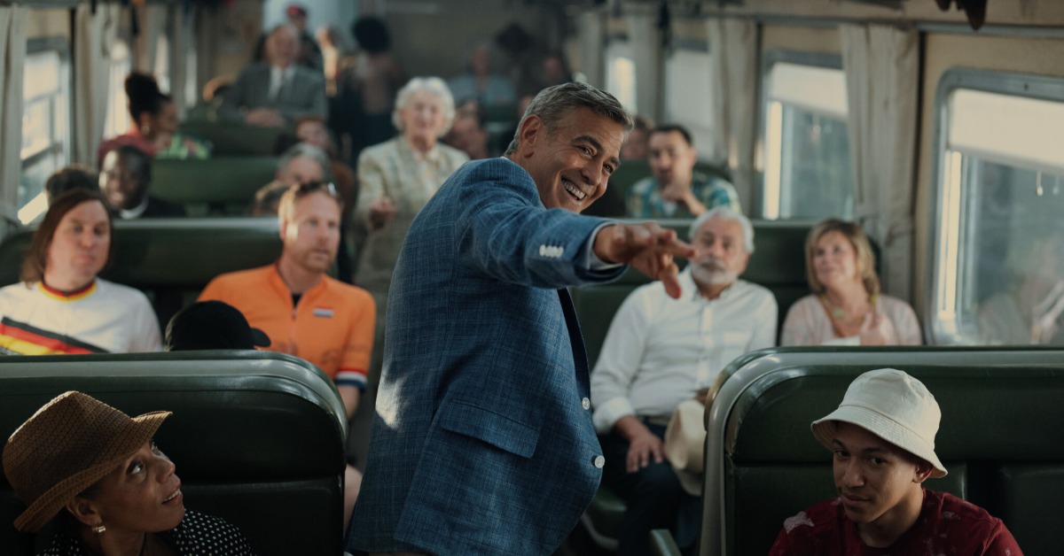 喬治克隆尼 (George Clooney)在《影星傑凱利》片中飾演著名演員傑凱利。（圖／Netflix）