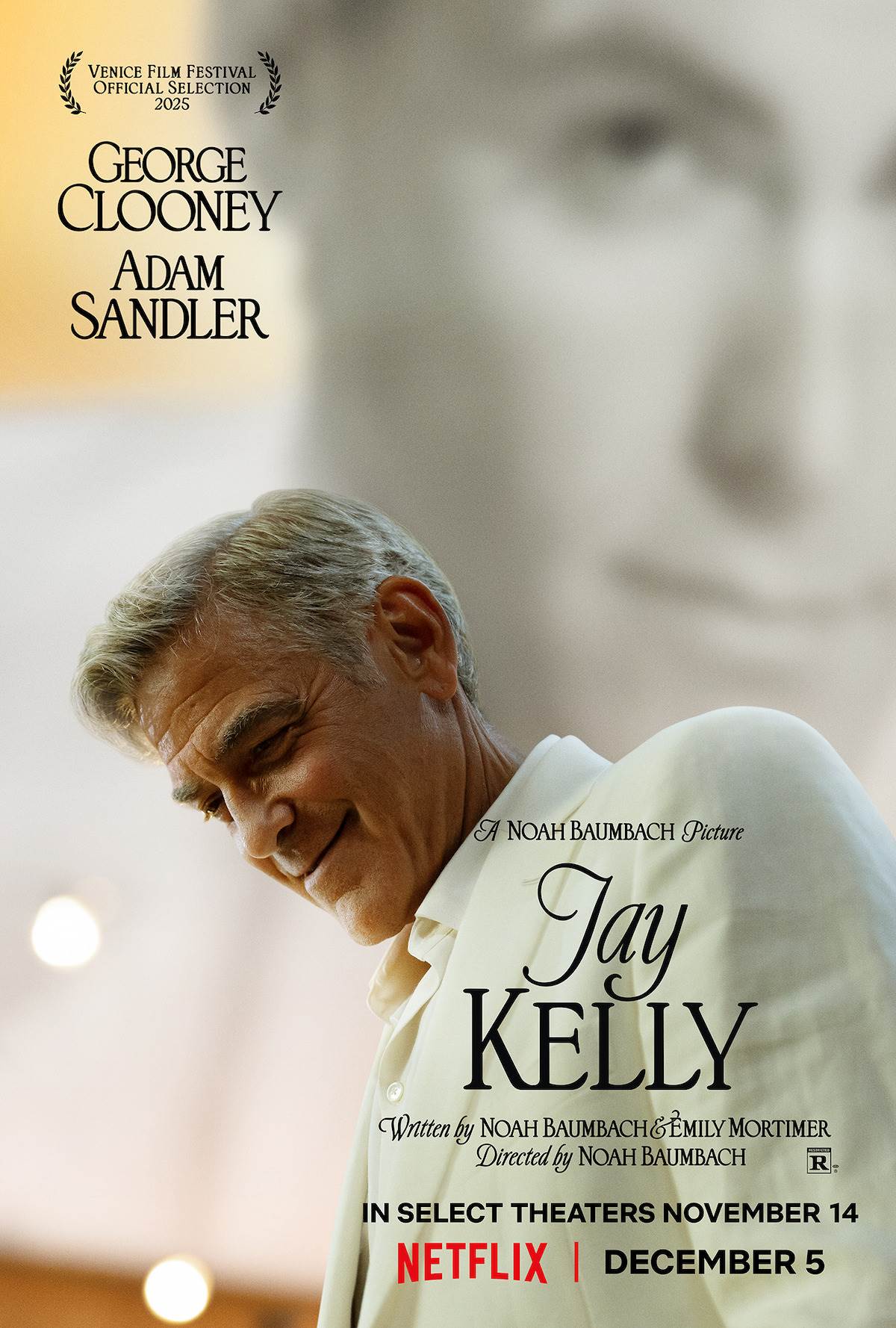 喬治克隆尼 (George Clooney)在《影星傑凱利》片中飾演著名演員傑凱利。（圖／Netflix）