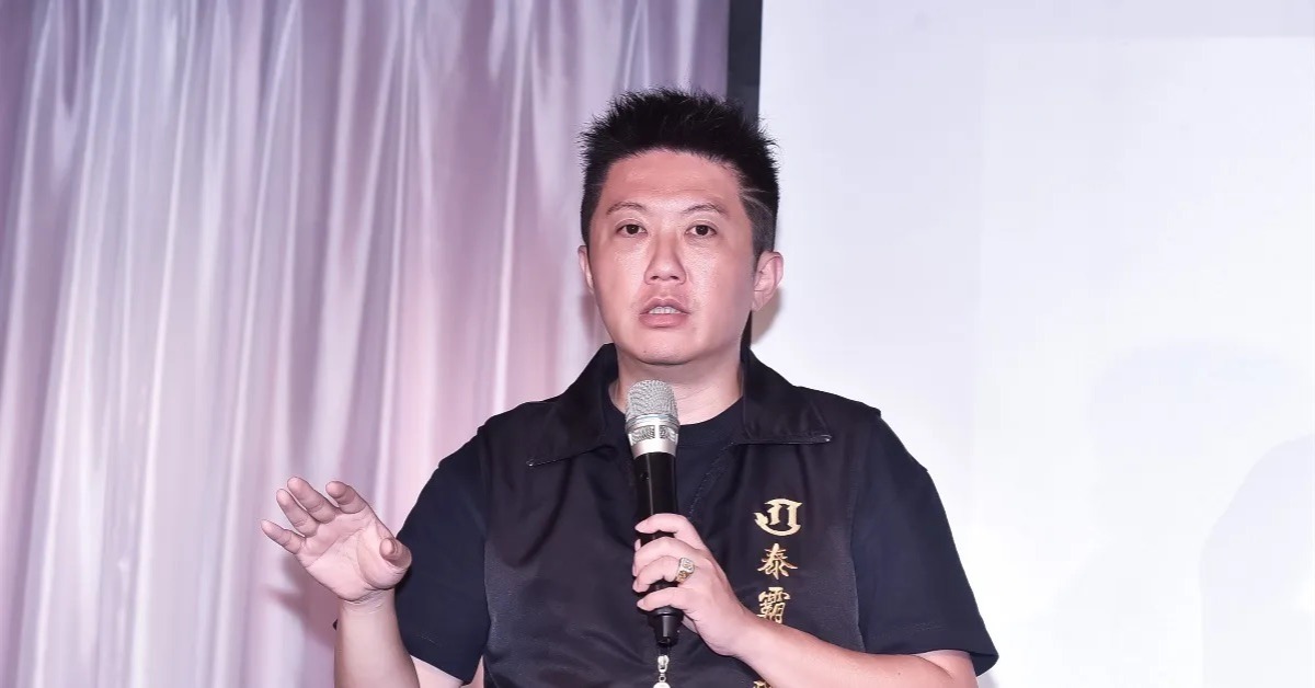 賓賓哥回應假佛牌爭議。（圖／記者沈芳宇攝）