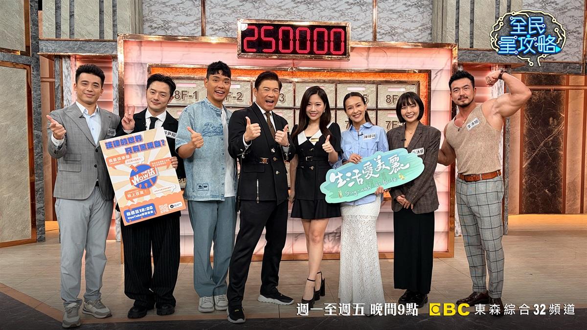 星攻略特企登場！李沛旭爽拿萬元獎金喊話製作單位「題目出難一點」