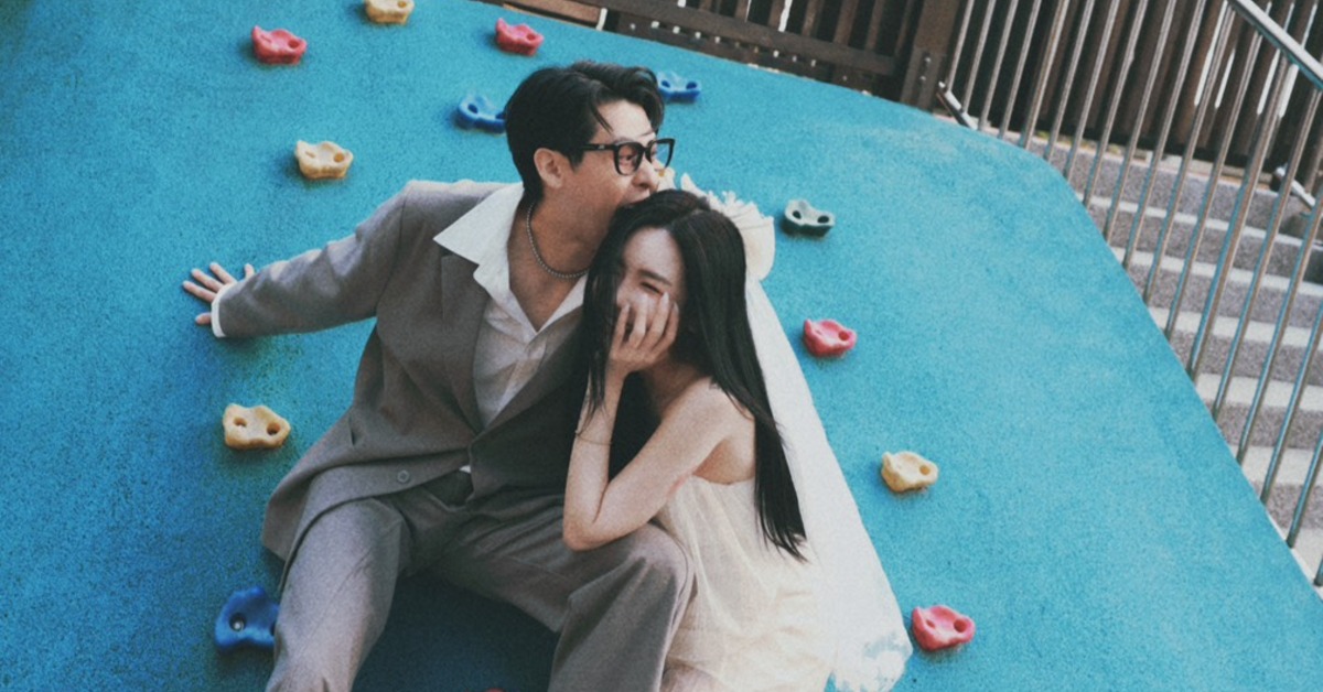 許允樂與李玉璽宣佈結婚。（圖／晴空鳥）