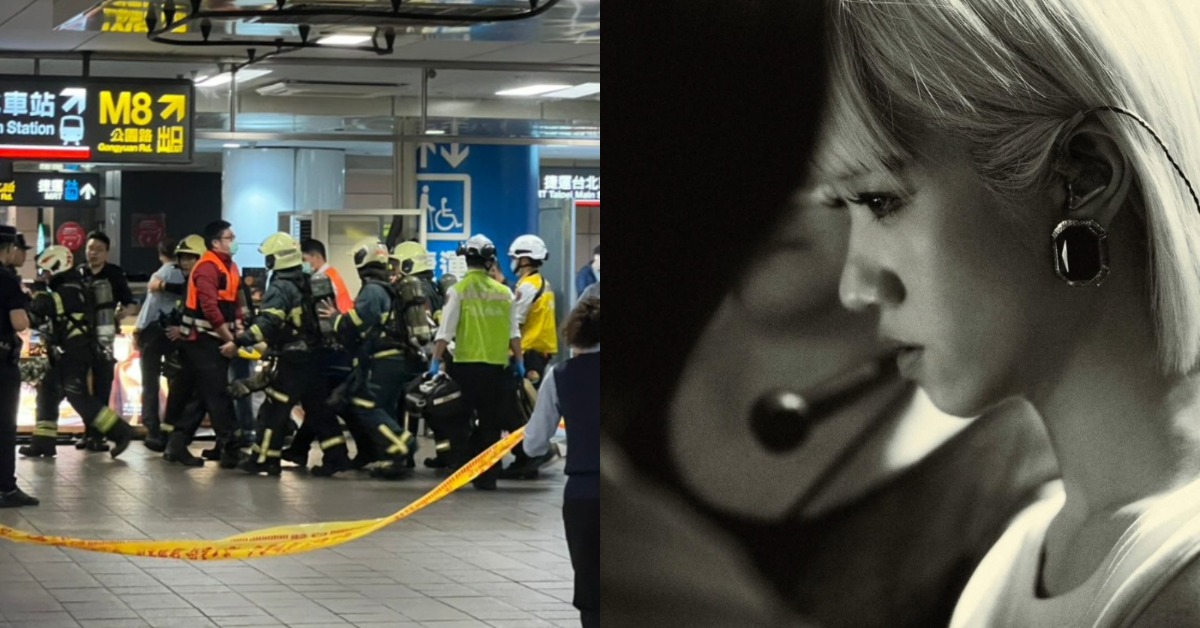 台北捷運發生隨機攻擊的駭人事件，女星Lulu沉痛發聲。（圖／東森新聞、翻攝自Lulu IG）