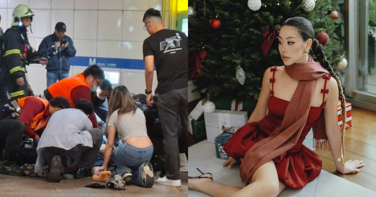 北捷隨機攻擊事件奪命，蔡詩芸忍不住發聲。（圖／東森新聞、翻攝自蔡詩芸IG）