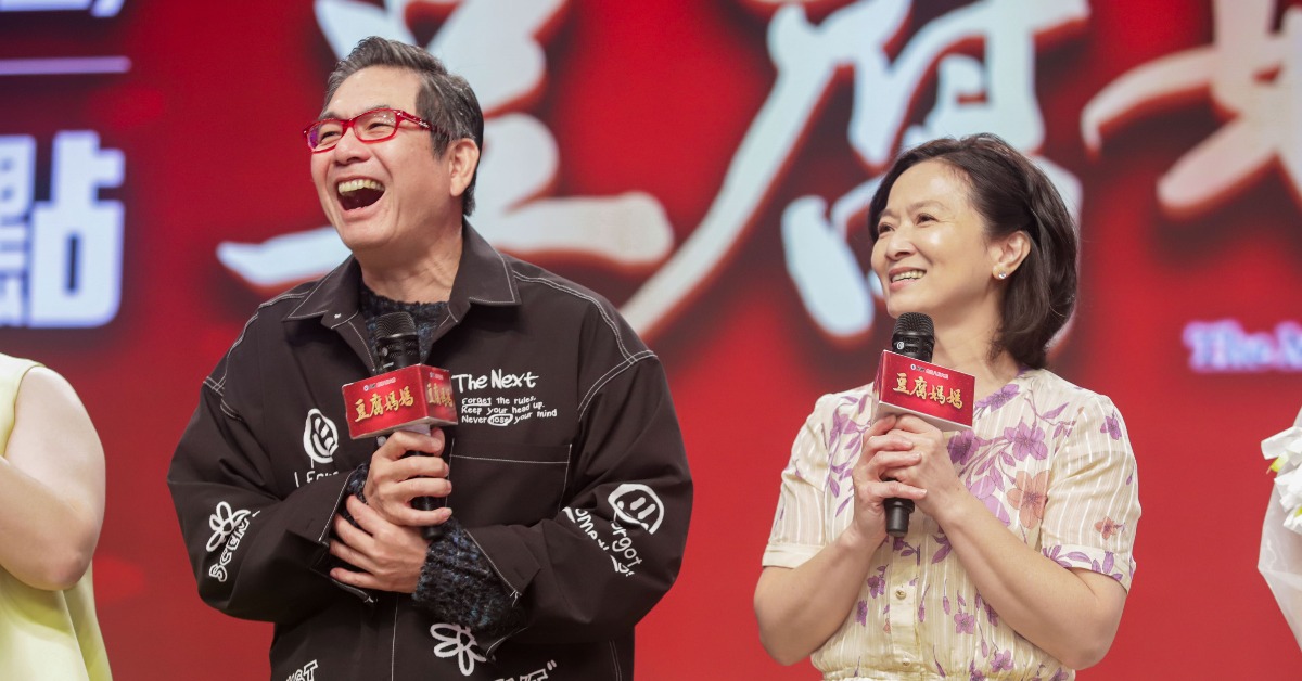洪都拉斯、謝瓊煖出席八點檔《豆腐媽媽》首映記者會。（圖／民視提供）