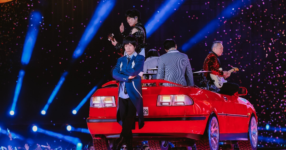 五月天《回到那一天》巡迴演唱會重回起點台中。（圖／相信音樂提供）