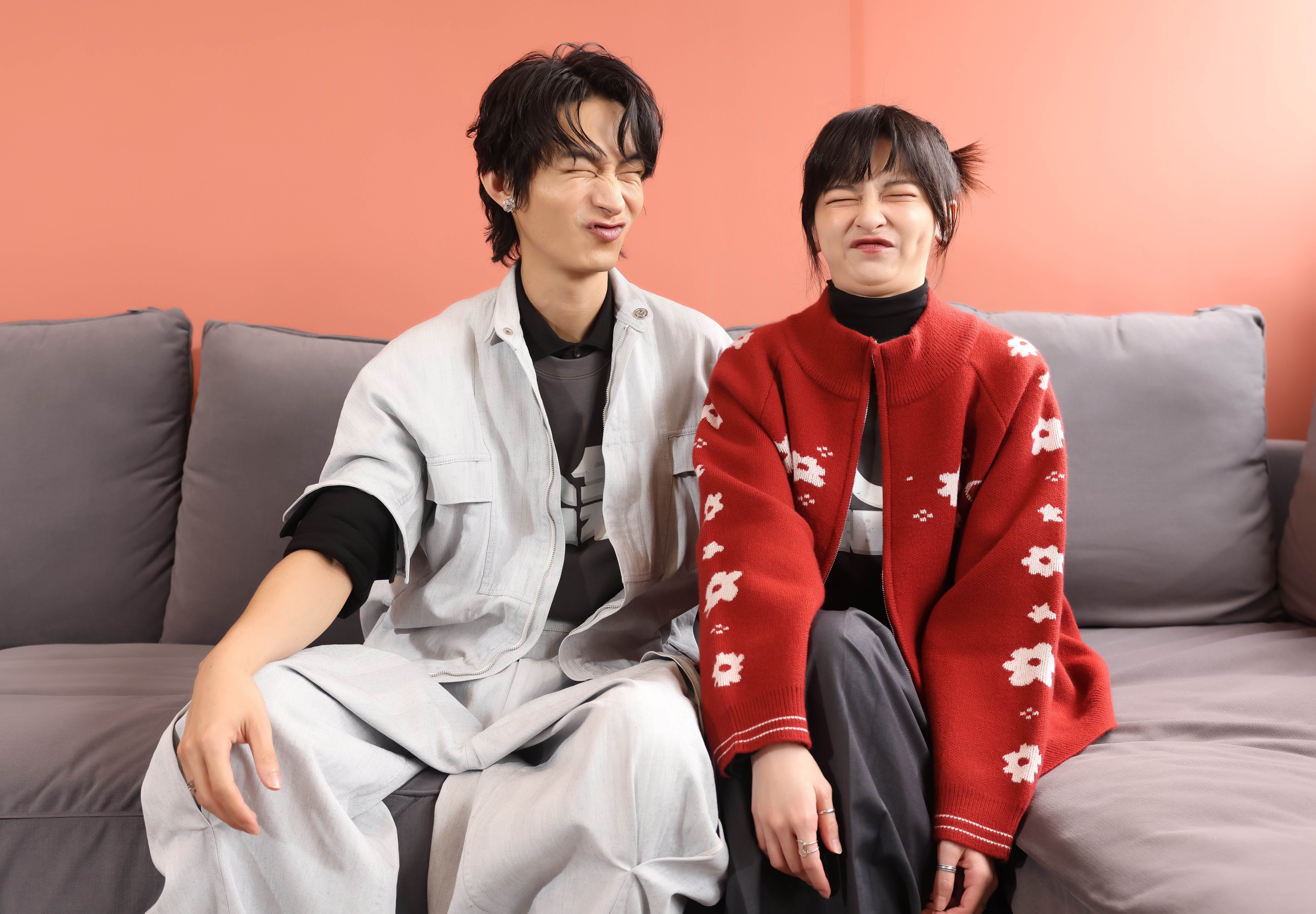 黃河與陳妍霏相差11歲，但相處起來沒有代溝。（圖／東森娛樂）