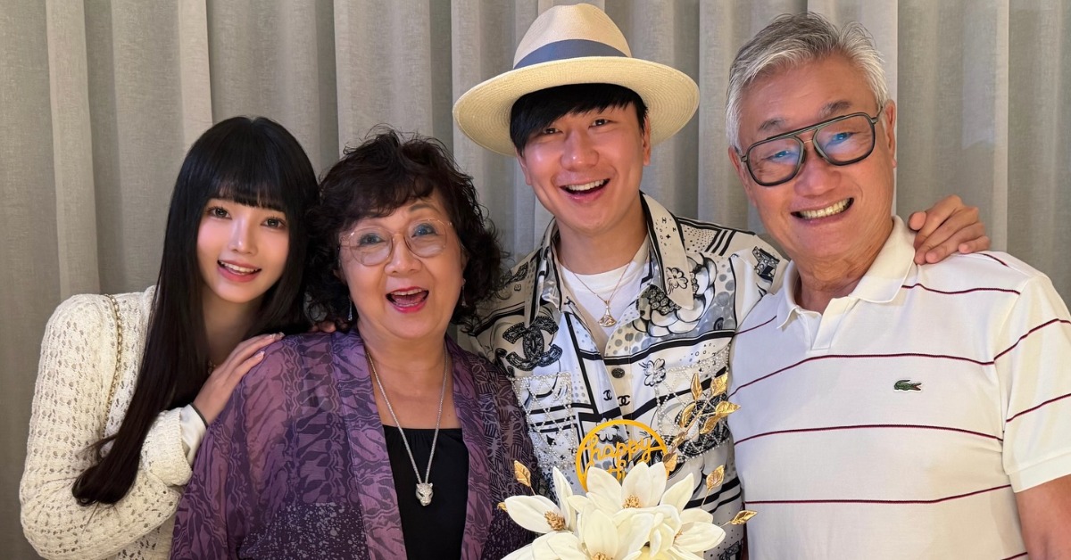 林俊傑大方認愛女友七七。（圖／翻攝自林俊傑臉書）