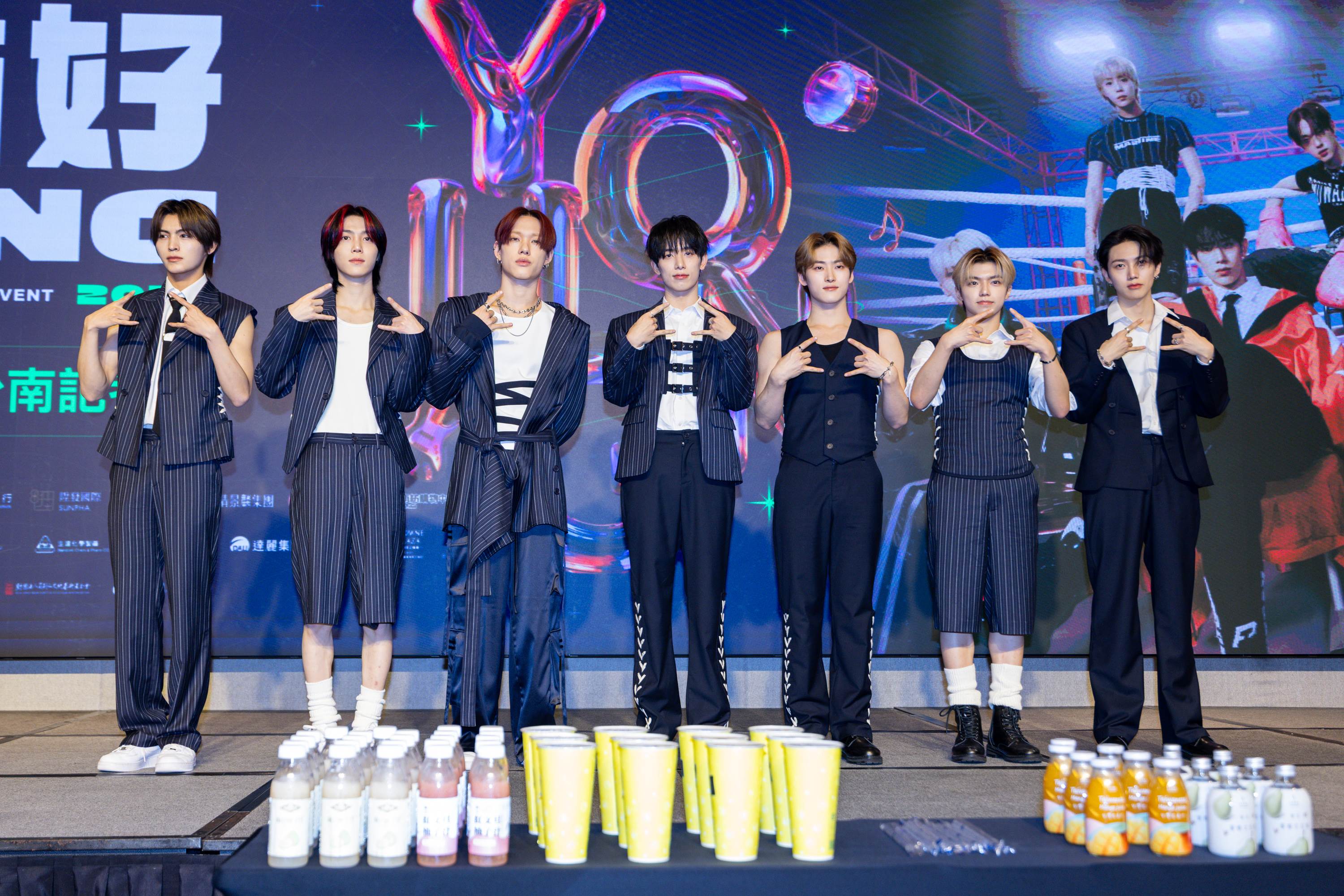 韓國男團ALL(H)OURS將出席明（31日）《台南好Young跨年晚會》。（圖／COME ON JKSSP提供）