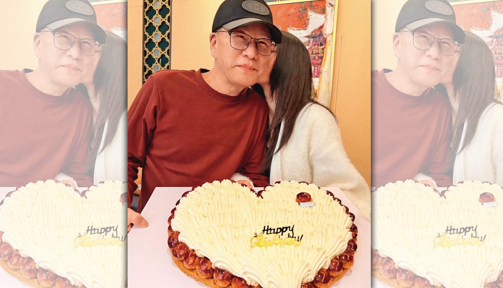 日前沈玉琳過58歲生日時，在社群感謝外界祝福，並稱快要可以和大家見面。（圖／翻攝自沈玉琳的御琳軍臉書／鏡週刊）