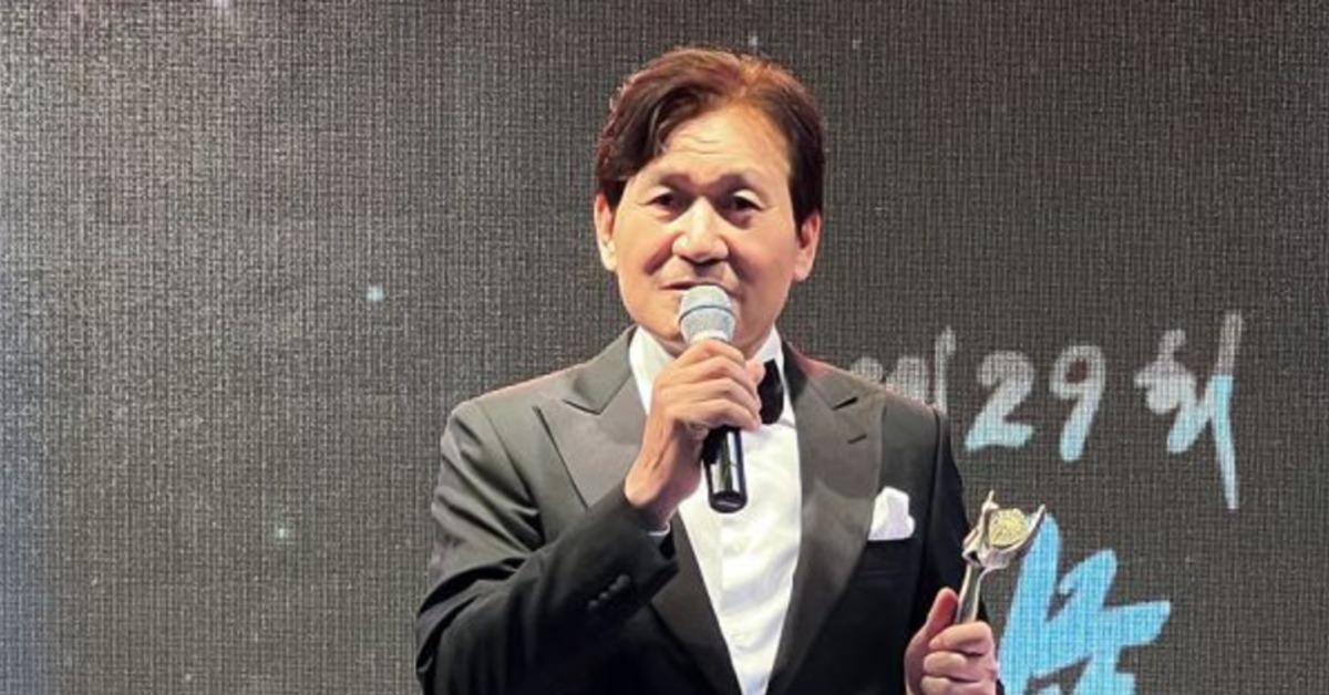 韓國資深演員安聖基爆病危。（圖／翻攝自X @asiae_daily）