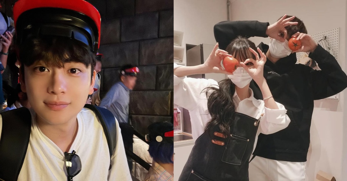 曾出演韓劇《繼承者們》的男演員趙潤宇，在元旦無預警宣布引退，並曬出多張與另一半的甜蜜合照。（圖／翻攝自IG@w2798ccc）