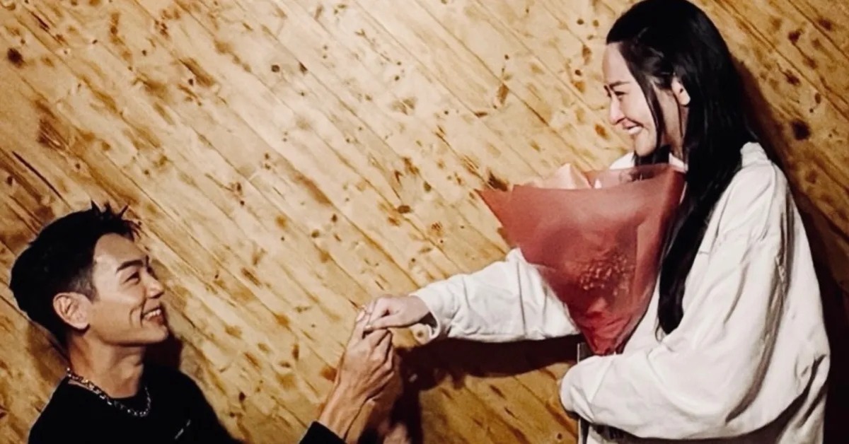 禾浩辰（左）兩年前被拍到和吳品潔（右）約會後沒多久就認愛。（圖／翻攝自禾浩辰IG）