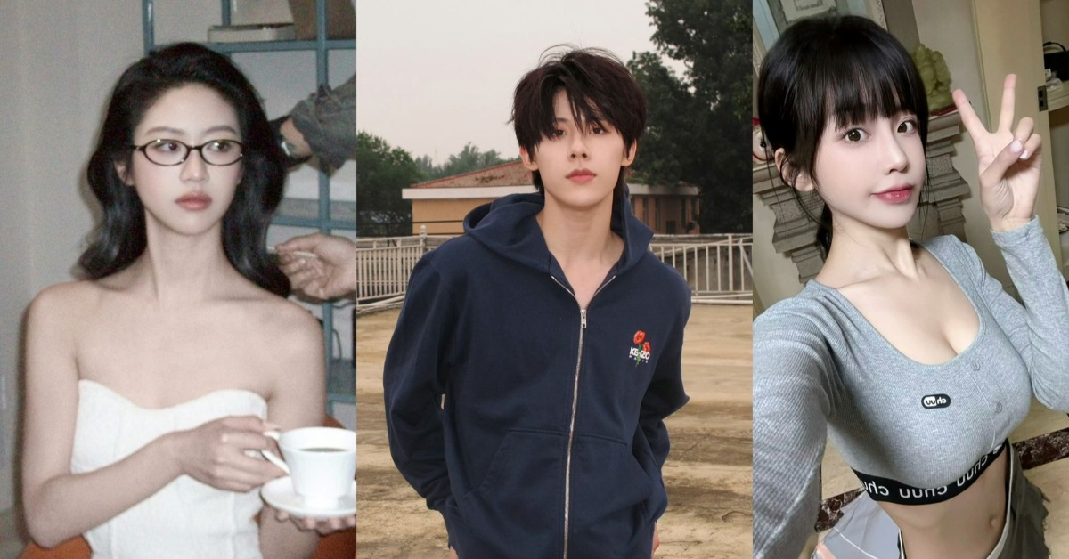 周奇遭爆「雙劈」，不僅被拍到與向涵之在家門口相擁，還與司曉迪聊色並約見面。（圖／翻攝自向涵之、周奇、司曉迪微博）