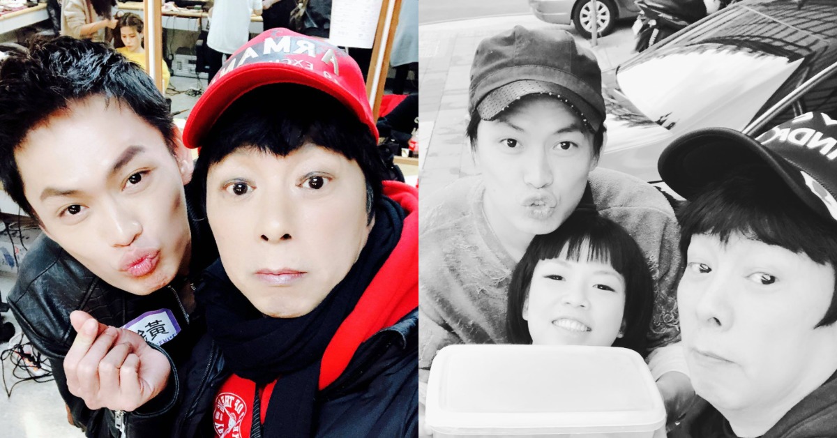 黃鐙輝談曹西平離世，忍不住哽咽了。（圖／翻攝自曹西平、黃鐙輝臉書）