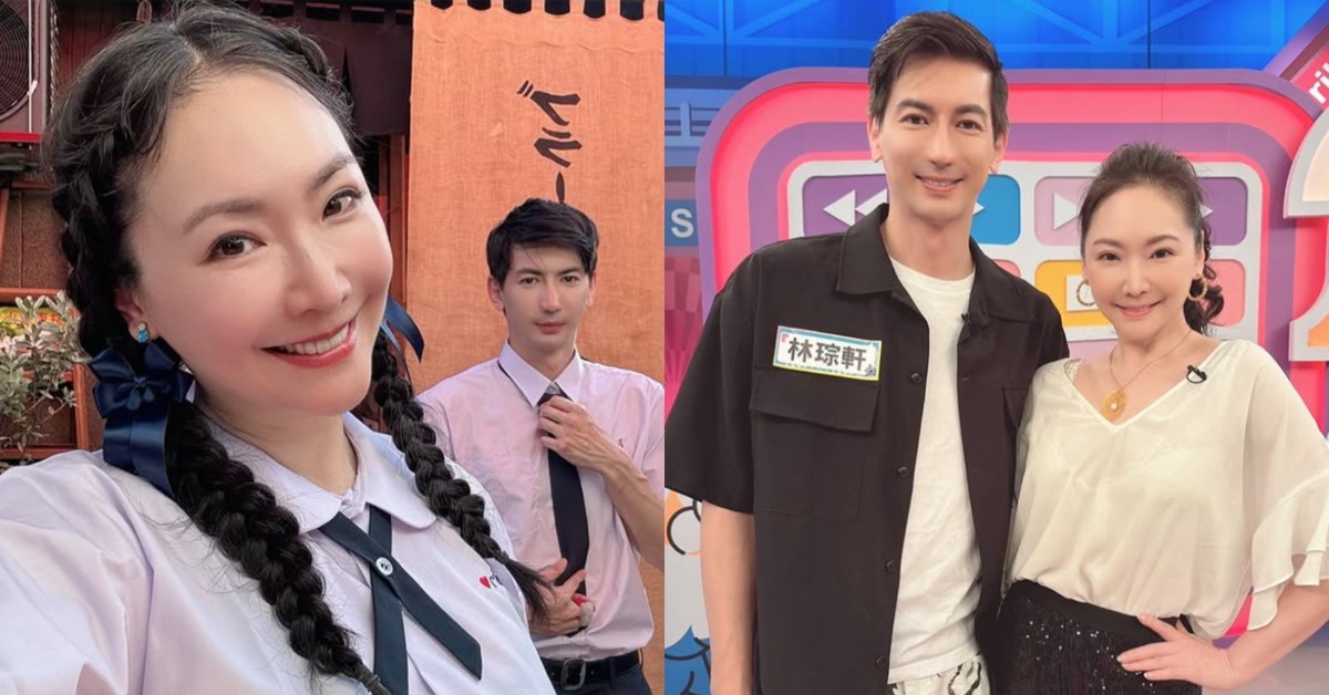 王俐人（右）和林琮軒的（左）婚姻，僅維持四年便傳出告終。（圖／翻攝自Lisa Wang 王俐人IG）