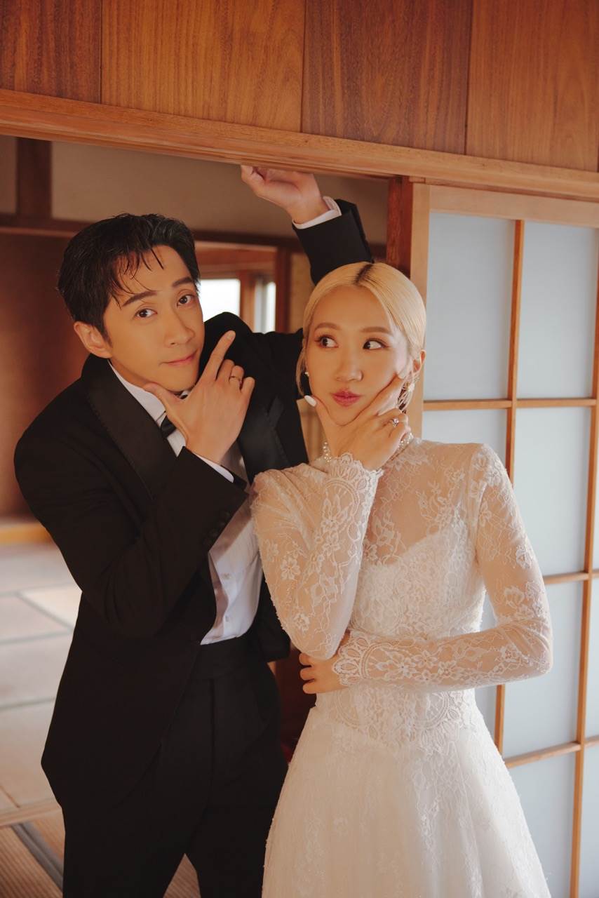 Lulu預告婚禮當天的婚紗風格。（圖／天地合提供）