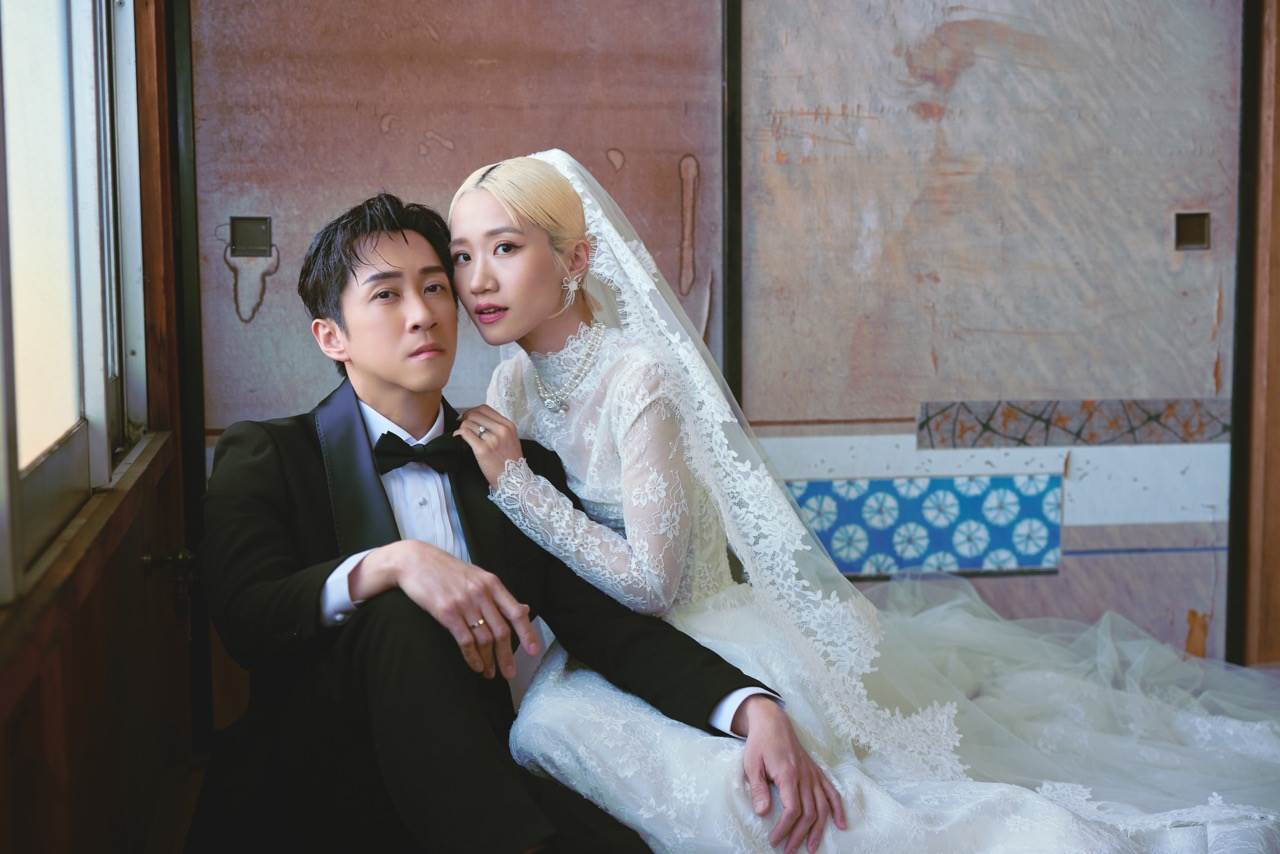 Lulu、陳漢典透露遠赴富士山拍攝婚紗的原因。（圖／天地合提供）