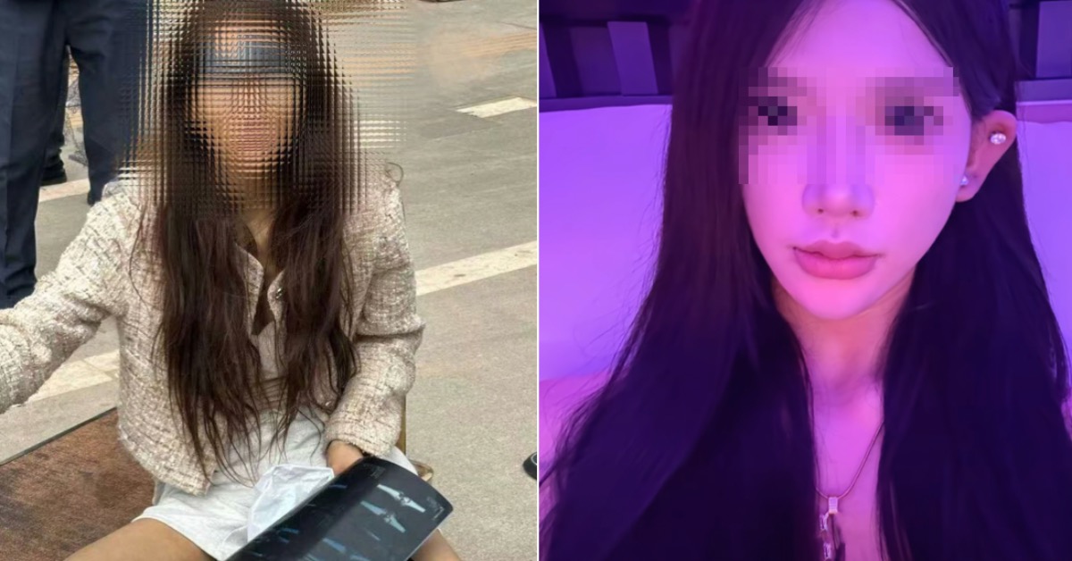 中國年輕網紅吳甄楨被拍到在柬埔寨街頭神情恍惚、且雙腿疑似骨折。（圖／翻攝自微博＠中國駐柬埔寨王國大使館、抖音Umi）