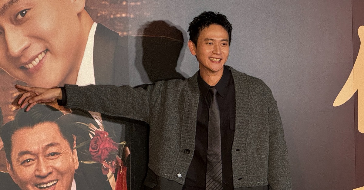 劉冠廷期待與「小豆」孫可芳補辦婚禮。（圖／記者黃雅琪攝影）