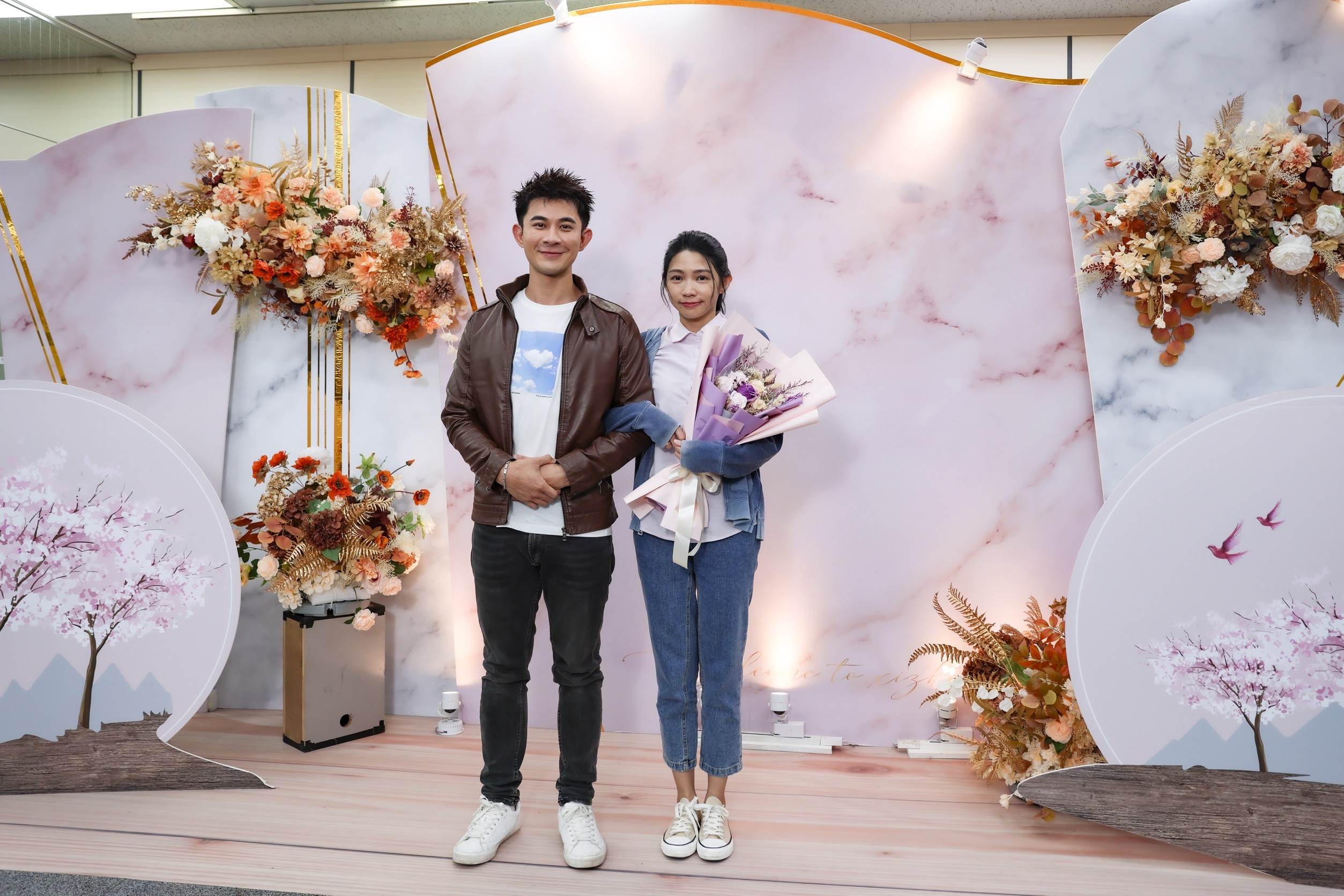 曾智希分享拍攝登記結婚戲時心境複雜，角色猶豫又掙扎。（圖／民視提供）