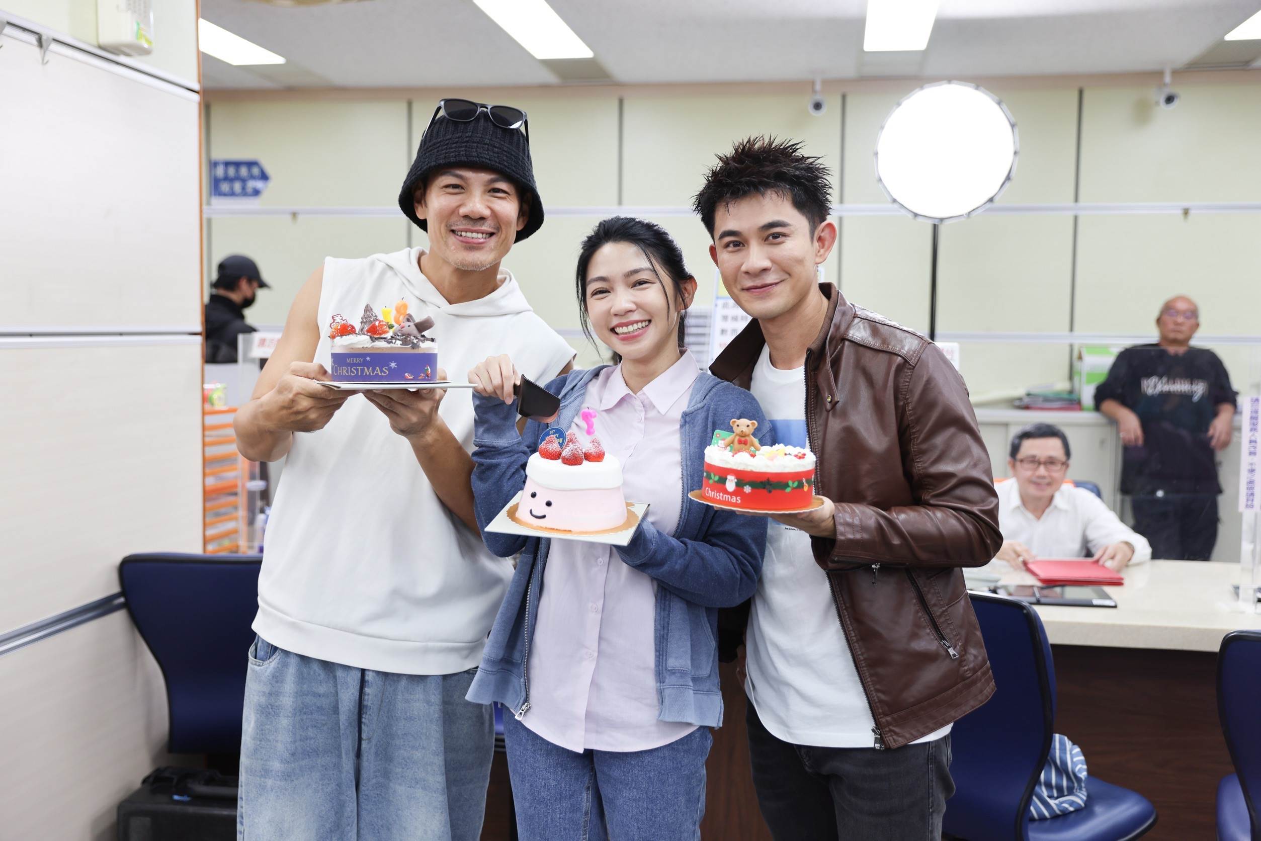 曾智希生日，陳志強驚喜探班。（圖／民視提供）