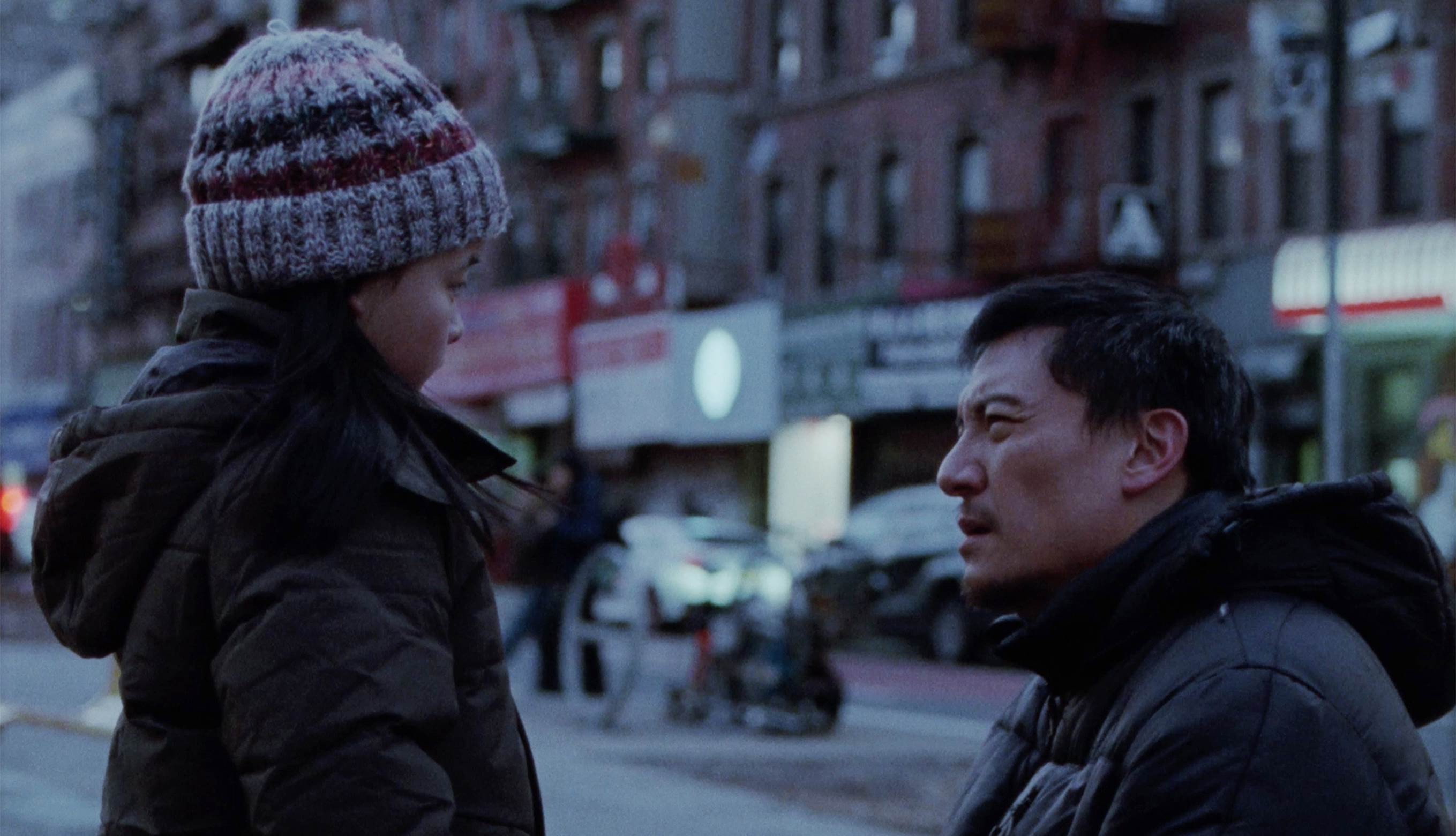 張震（右）與魏愷樂在《幸福之路》飾演父女。（圖／甲上娛樂）