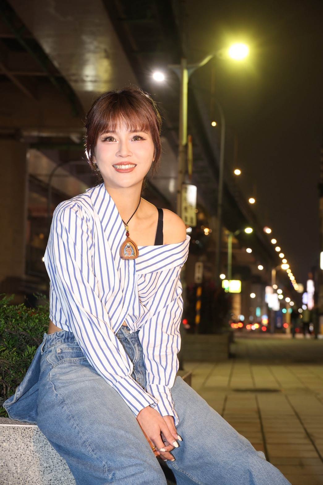 丟丟妹透露當時心臟劇痛到打給家人交代遺言。（圖／東森娛樂）