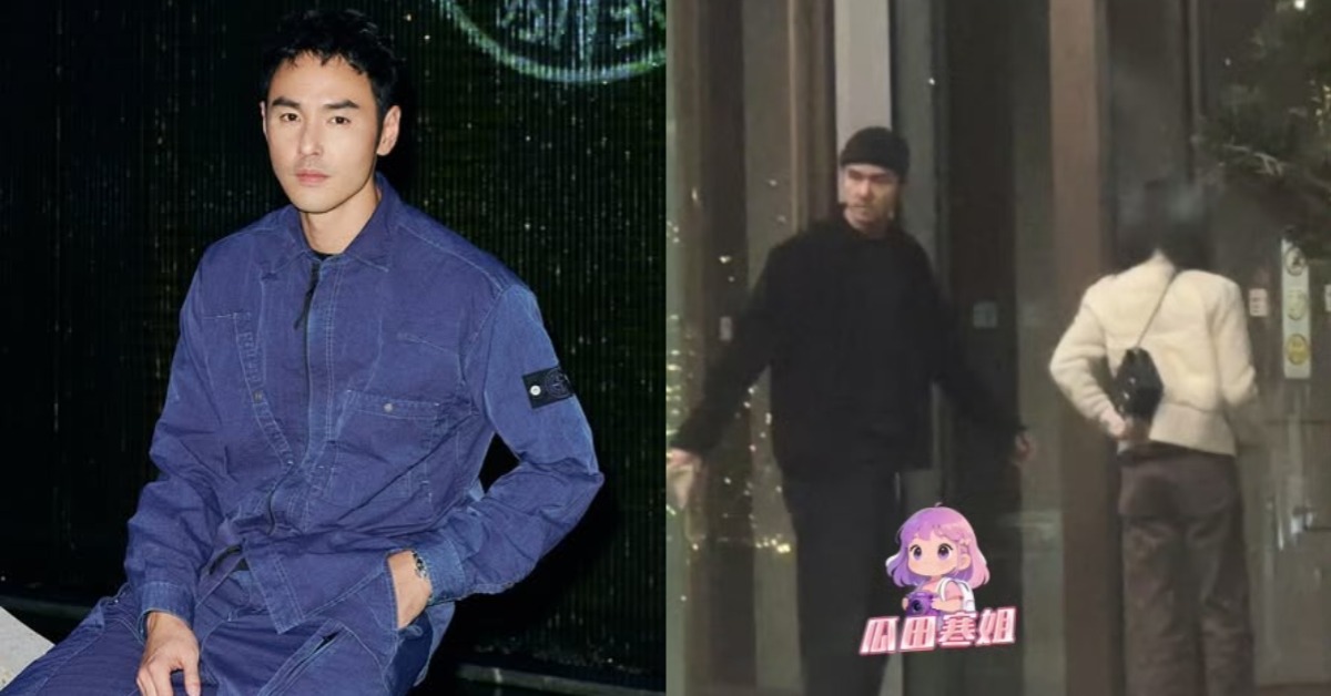 阮經天與緋聞對象同框畫面曝光。（圖／翻攝自阮經天Instagram、微博）