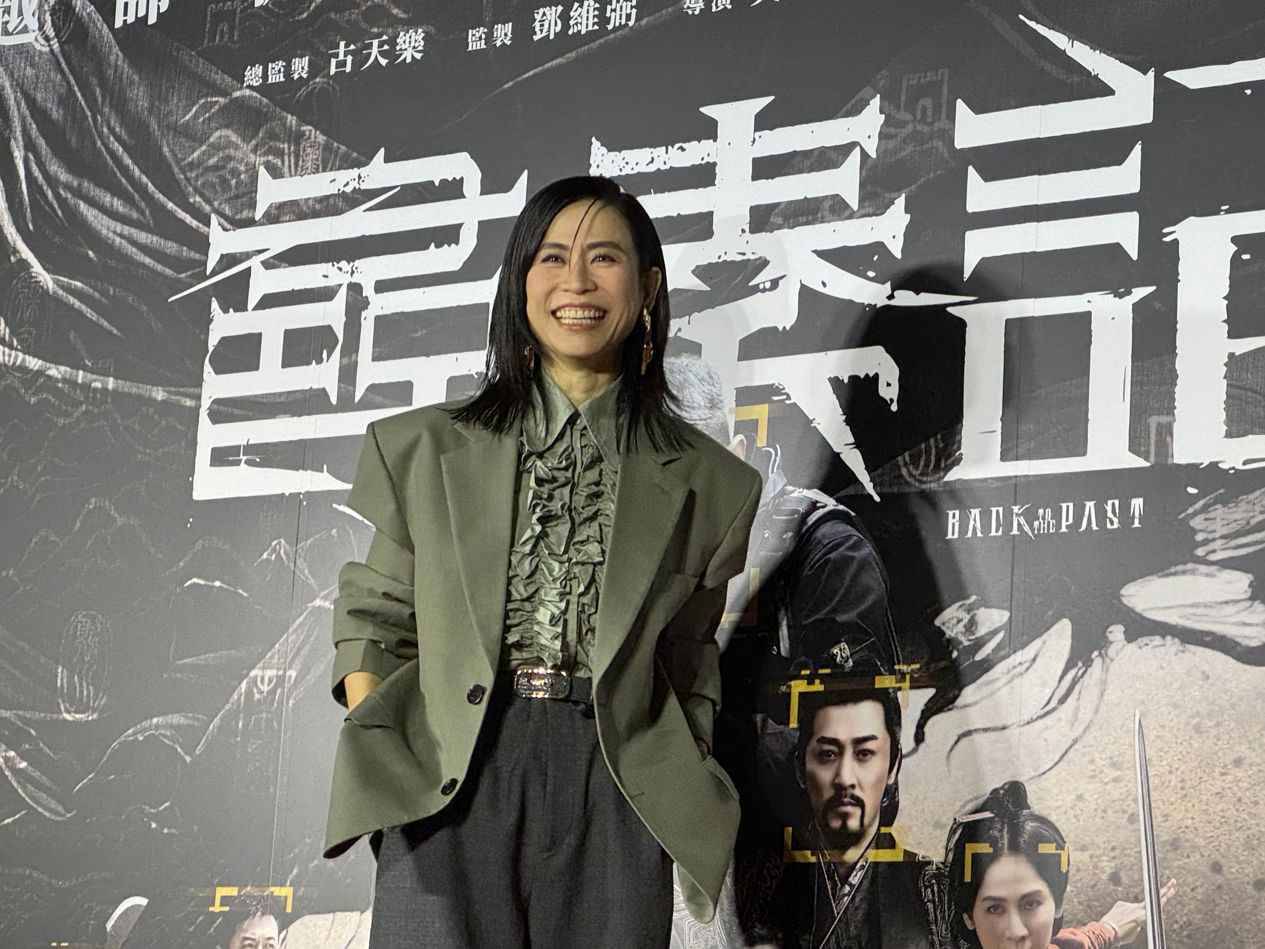 宣萱分享拍攝時，古天樂同時擔任監製主演的艱辛。（圖／記者黃雅琪攝影）