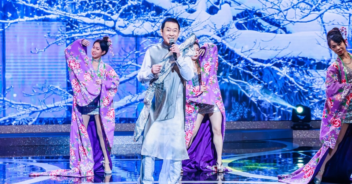 蔡小虎穿華服登《綜藝一級棒》登場（圖／中視提供）