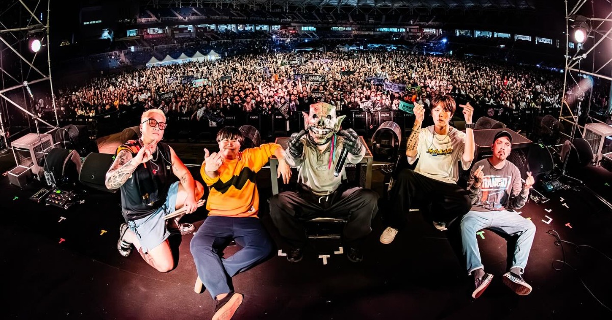 金曲樂團血肉果汁機宣布鼓手彥文退團。（圖／翻攝自血肉果汁機臉書）