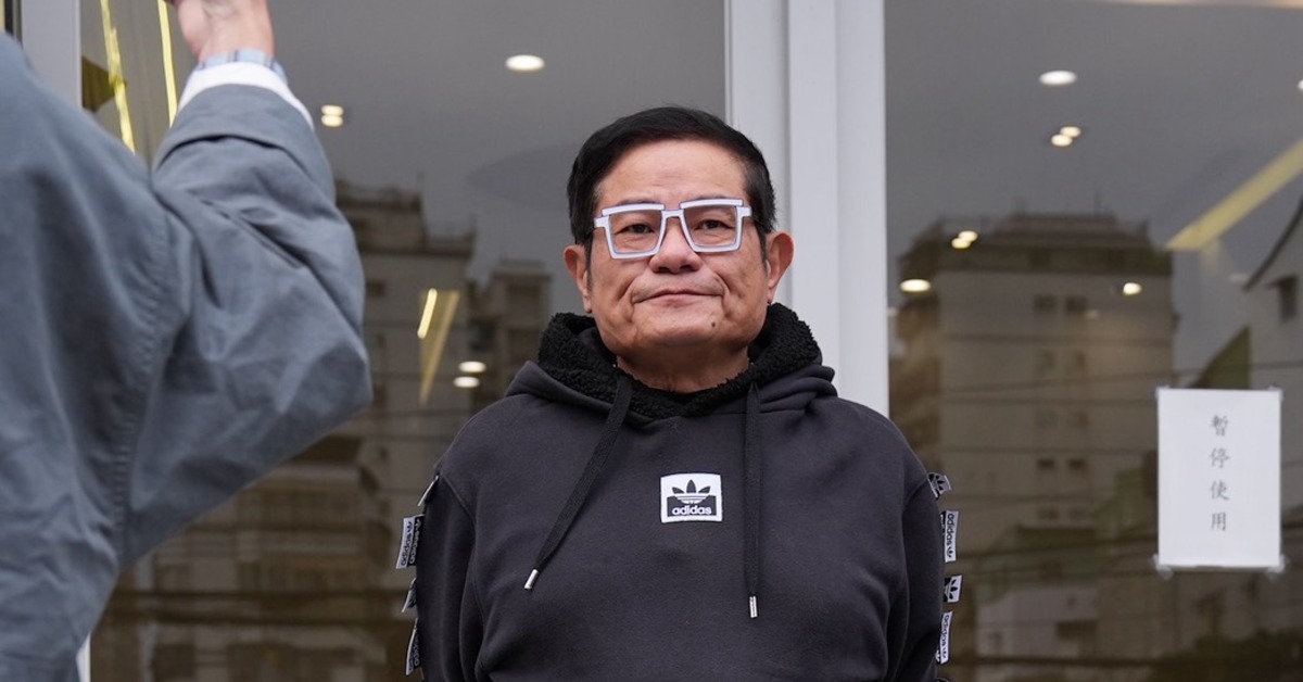 許效舜今（11日）現身曹西平靈堂。（圖／東森娛樂）