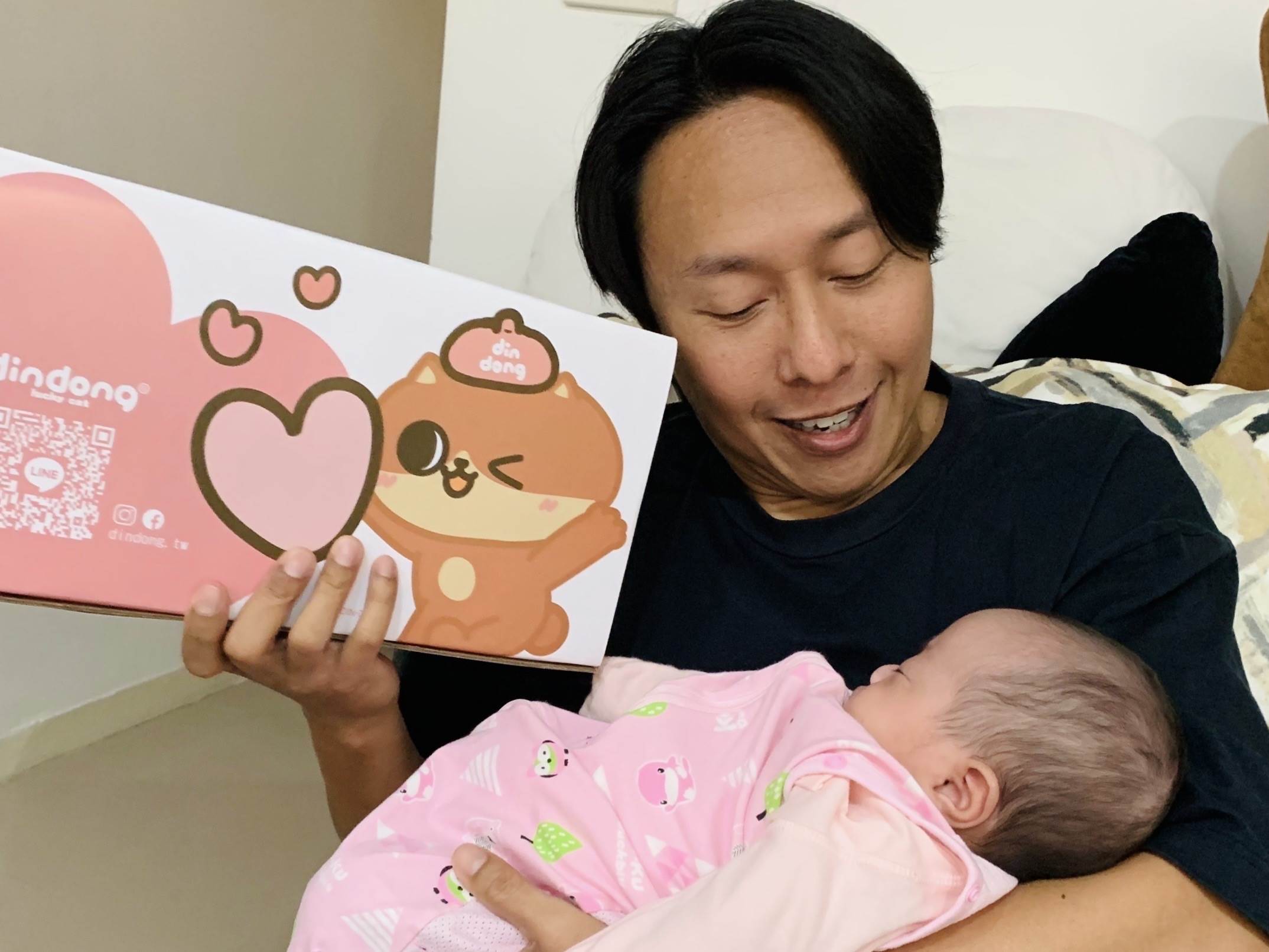 張啟樂揭港台生子差異。（圖／張啟樂提供）