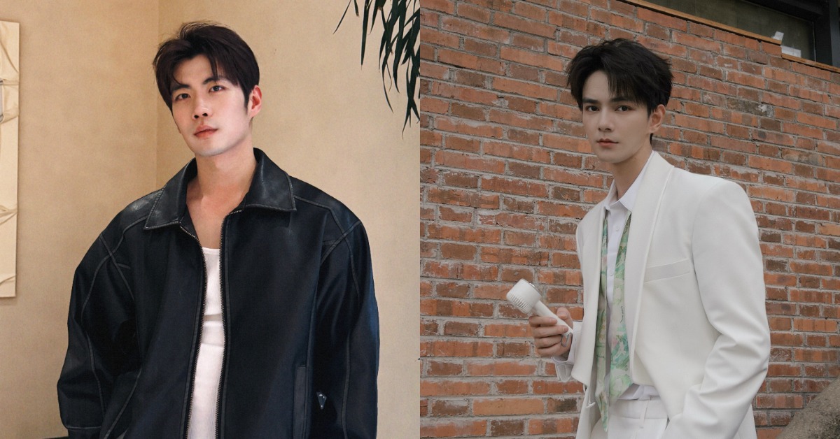 蘇逸陽、何昶希互動親密，掀起網友熱議。（圖／翻攝自蘇逸陽、何昶希微博）