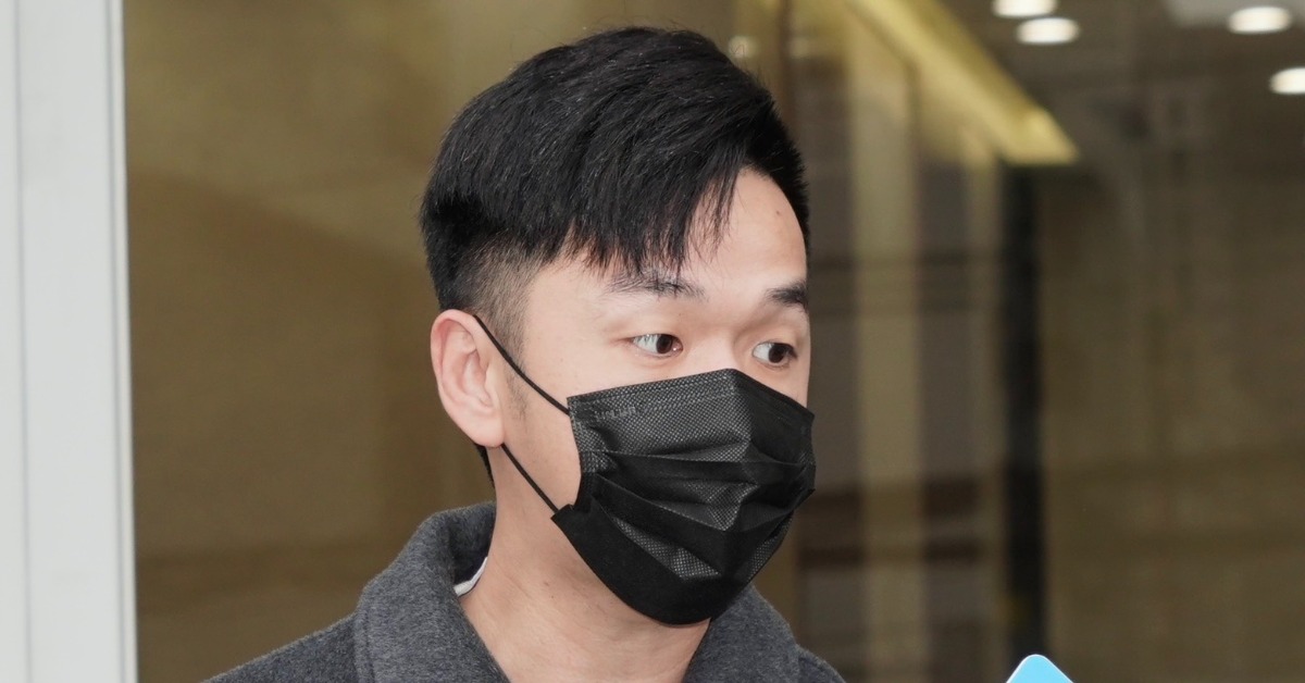 香蕉今（12）日現身曹西平靈堂。（圖／東森娛樂）