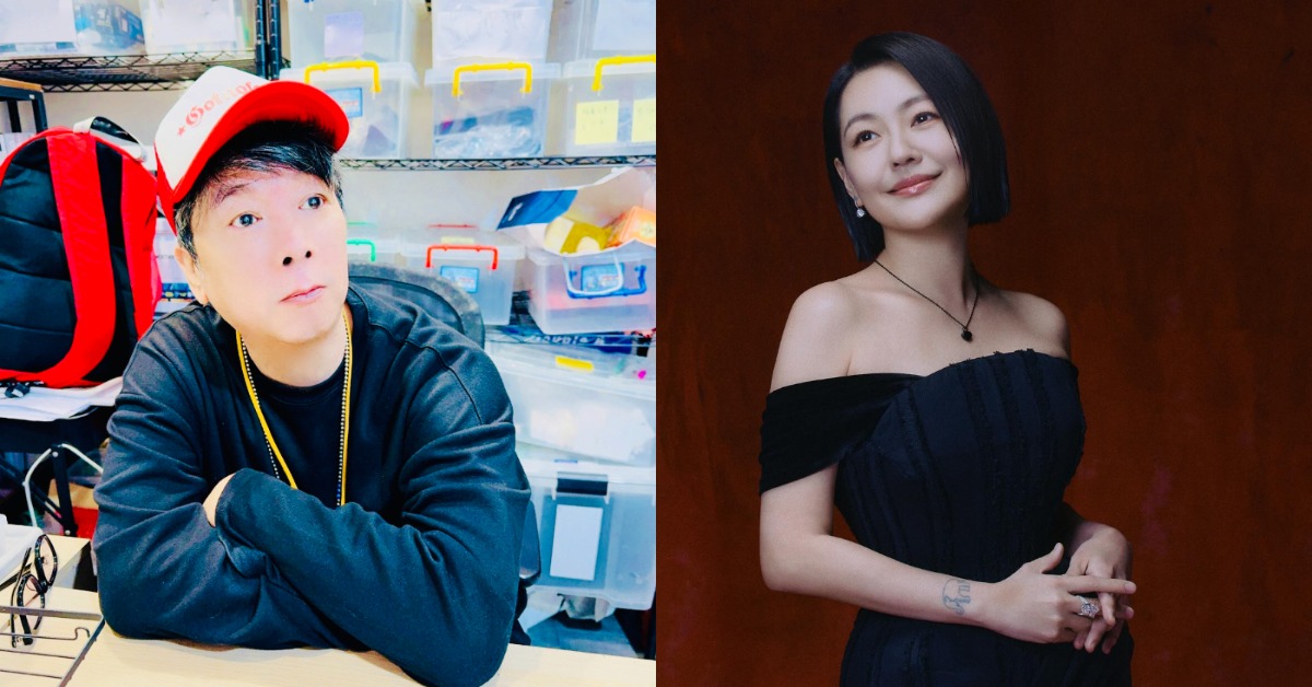 小S獻花致意曹西平。（圖／翻攝自小S、曹西平臉書）