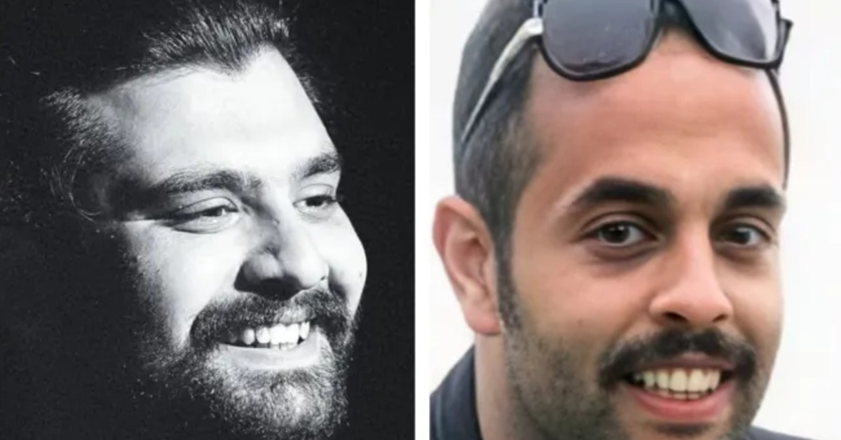 伊朗電影人阿巴西（左）與甘吉在抗議活動中不幸身亡。（圖／翻攝自Instagram）