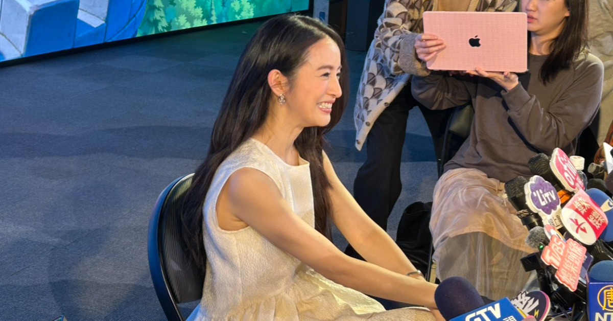 林依晨出席遊戲代言記者會。（圖／記者陳怡伶攝）