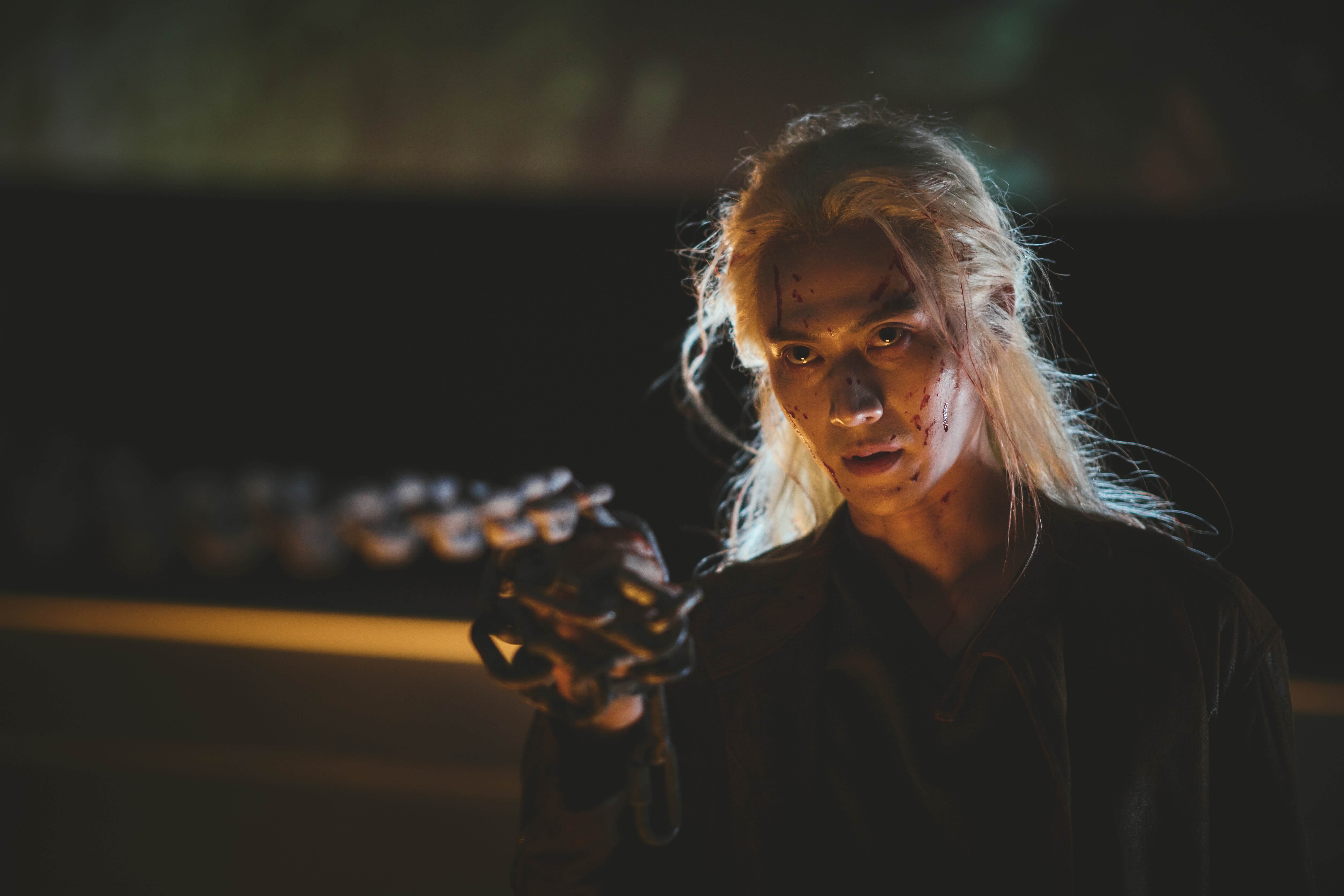 劉冠廷在《功夫》中飾演終極大反派「藍金」。（圖／麻吉砥加）