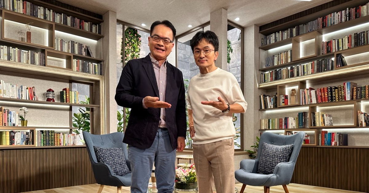 唐從聖近日接受主持人鄭弘儀專訪。（圖／三立提供）